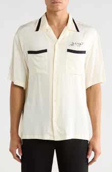 BOSS Efino Short Sleeve Button-Up Shirt
