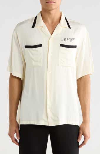BOSS Efino Short Sleeve Button-Up Shirt