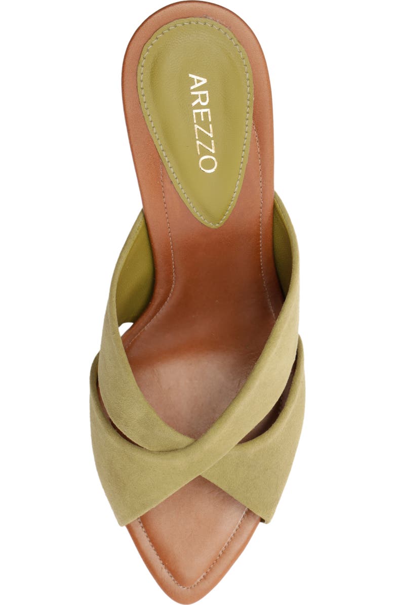 Arezzo Amelia Stiletto Sandal, Alternate, color, Soul Green