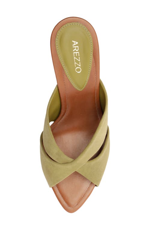 Arezzo Amelia Stiletto Sandal In Green