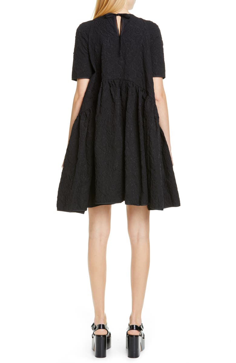 Cecilie Bahnsen Annabella Floral Matelassé Dress, Alternate, color, 