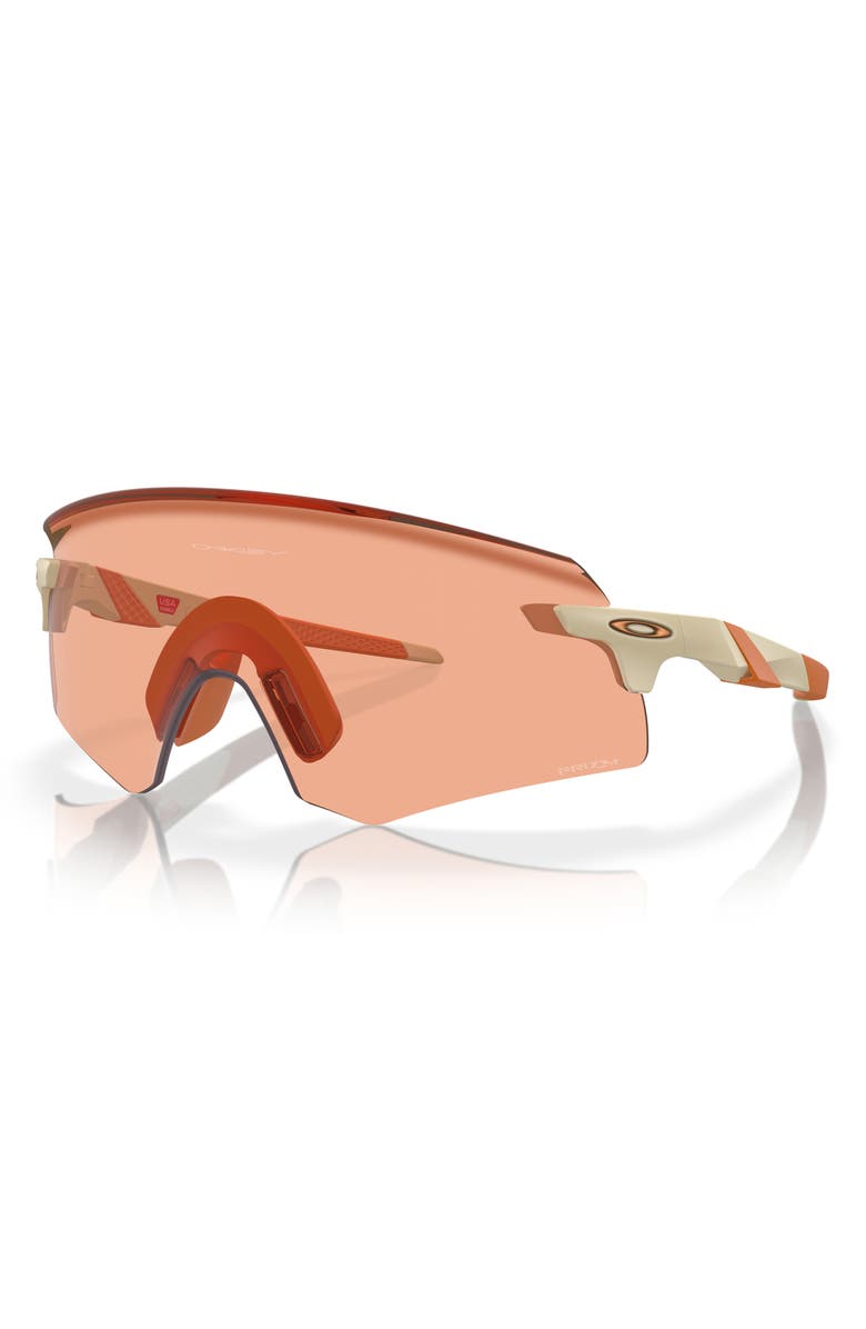 Oakley Encoder 36mm Polarized Rectangular Sunglasses, Alternate, color, 