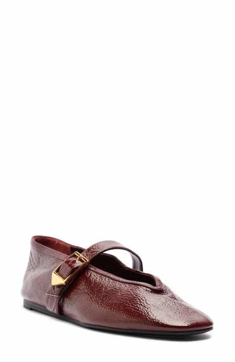 Courtney Patent Leather Mary Jane Flat