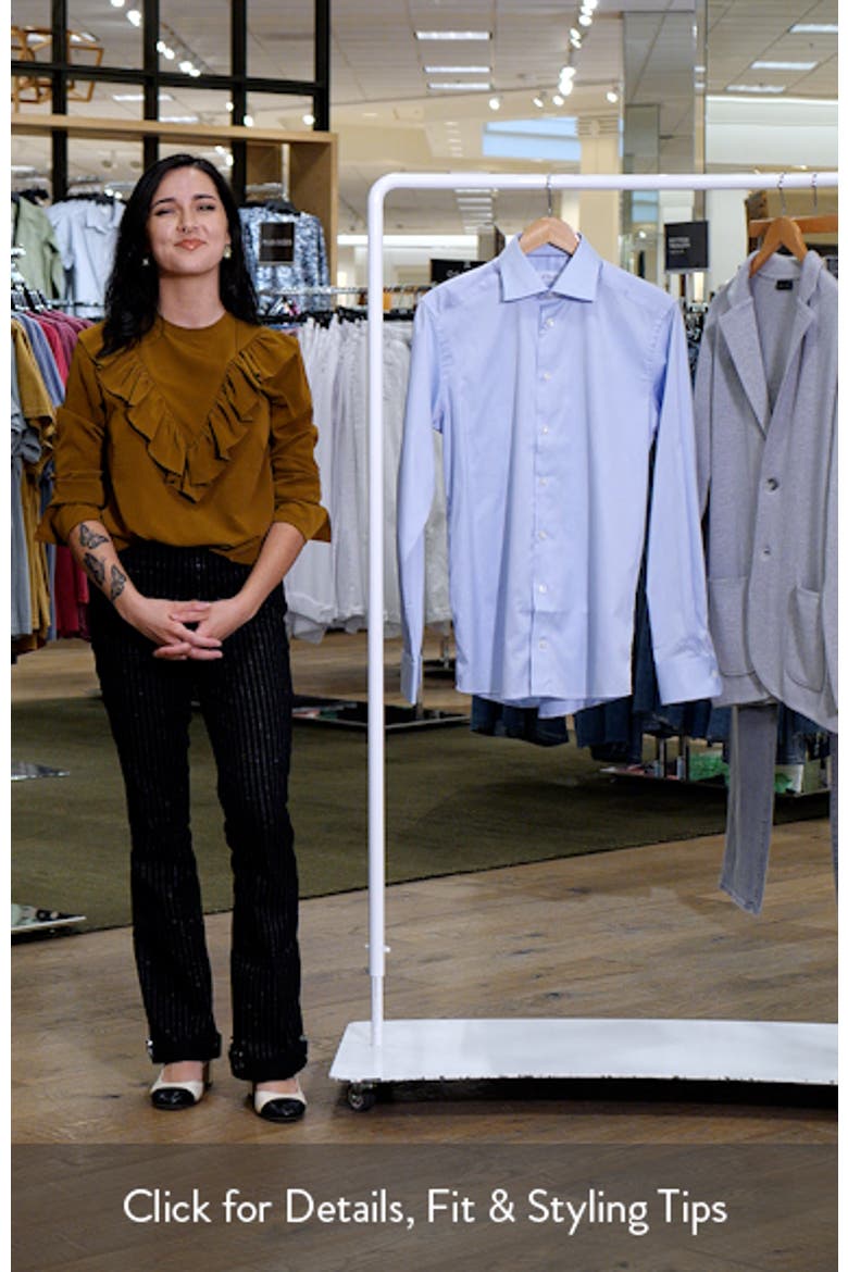 Contemporary Fit Twill Dress Shirt video