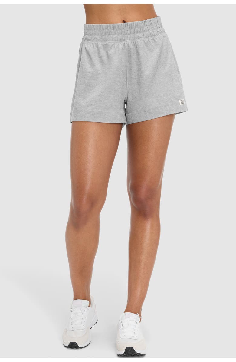 Peloton Dreamblend 3" Short, Main, color, Light Heather Grey