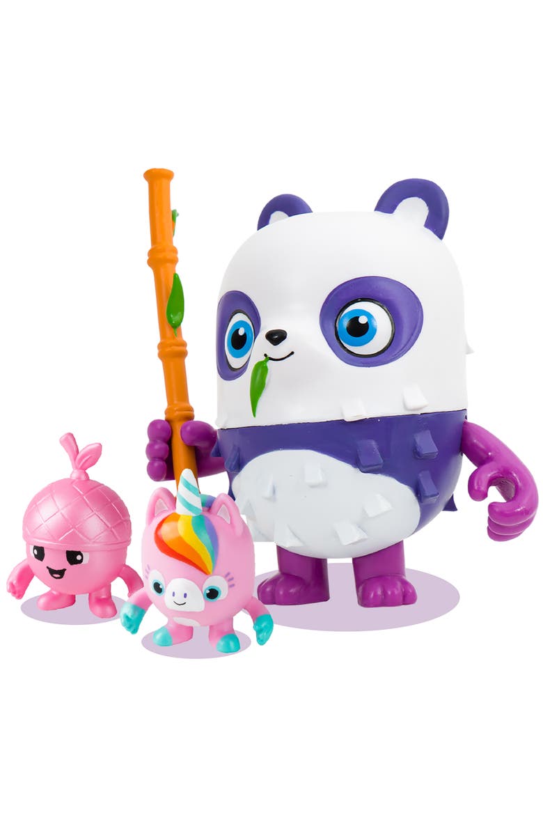 Pinata Box Sana The Panda 5" Pinata Character W/ Stick, Main, color, Multicolored