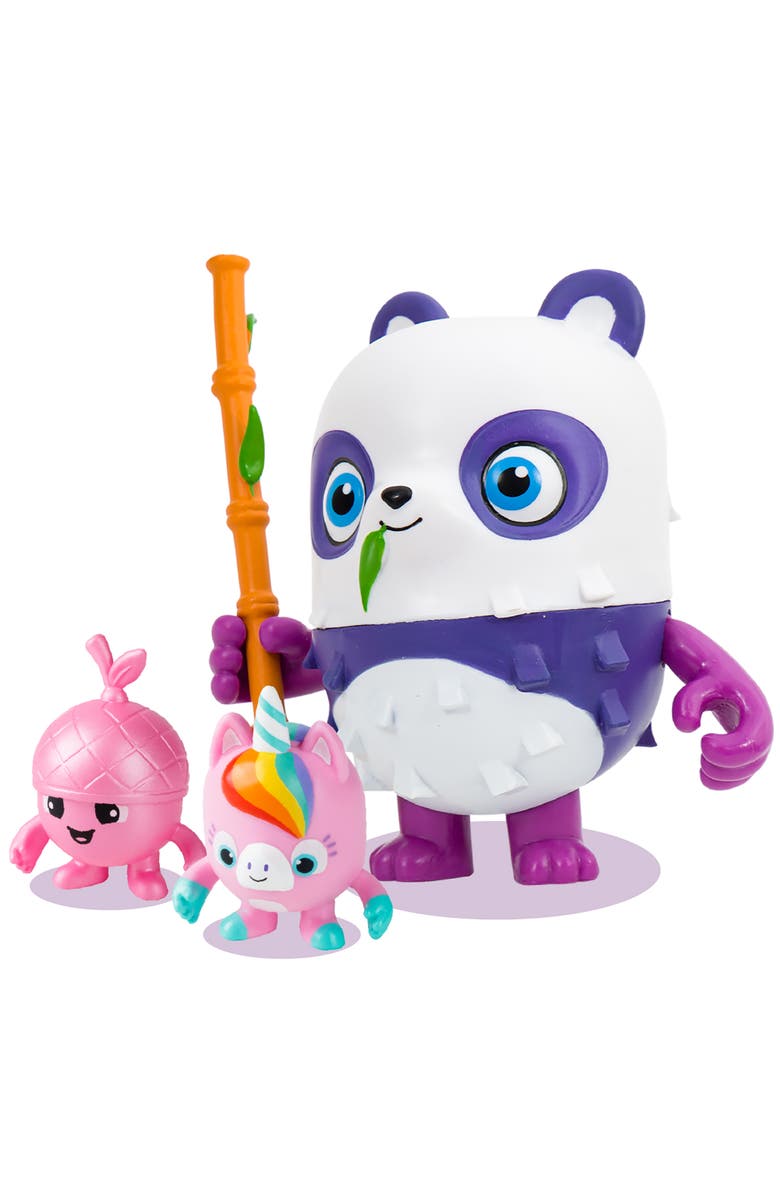 Pinata Smashlings Pinata Box Sana The Panda 5" Pinata Character W/ Stick, Main, color, Multicolored