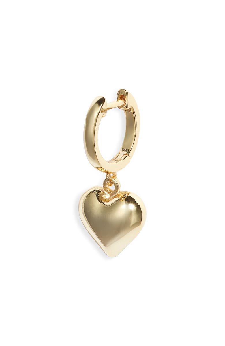 BONBONWHIMS Gemini Sun Puffy Heart Single Drop Earring, Main, color, 