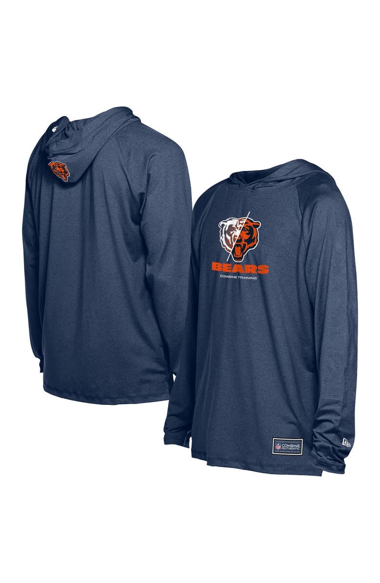 New Era Men's New Era  Navy Chicago Bears Functional Fandom Hoodie, Main, color, Navy