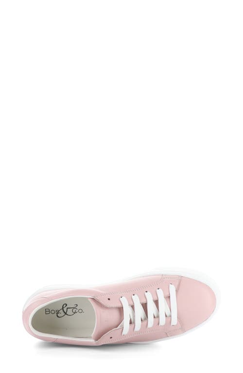 Bos. & Co. Maya Platform Sneaker In Pink