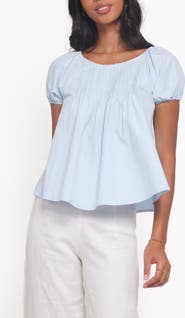 Petal & Pup Abbot Pleated Cotton Top