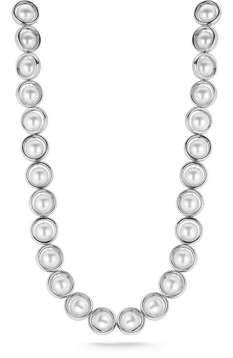 Faux Pearl Necklace