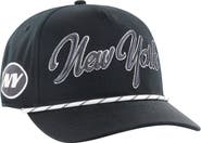'47 Men's '47 Black New York Jets Overhand Speckle Hitch Adjustable Hat