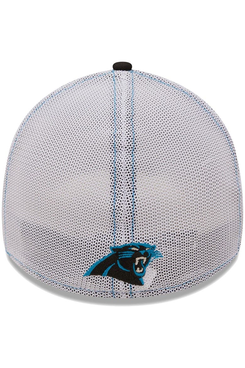 Men's New Era Blue/Black Carolina Panthers Team Banded 39THIRTY Flex Hat, Alternate, color, Blue