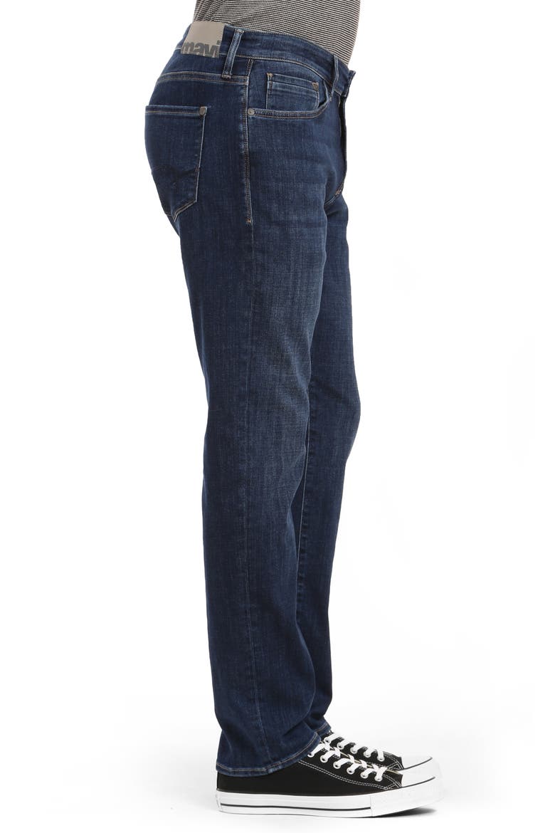 Zach Straight Leg Jeans, Alternate, color, DARK FEATHER BLUE