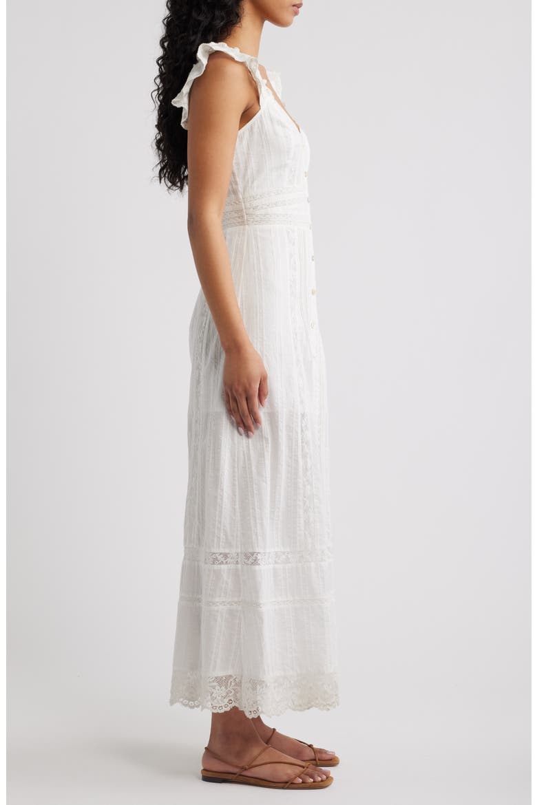 Kailette Sleeveless Maxi Dress, Alternate, color, OPTIC WHITE