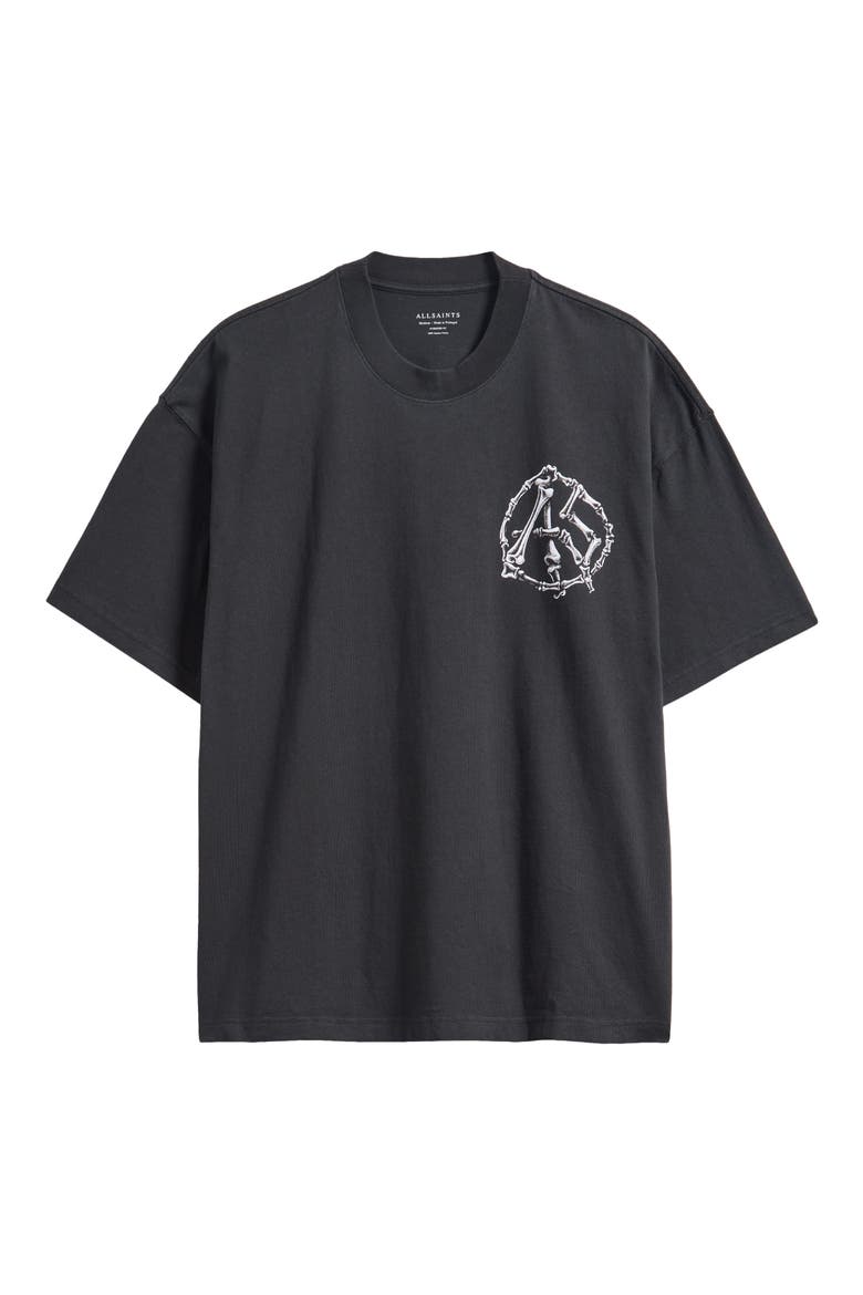 Anatomica Cotton Graphic T-Shirt, Alternate, color, WASHED BLACK