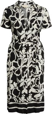 MELLODAY Printed Shirtdress