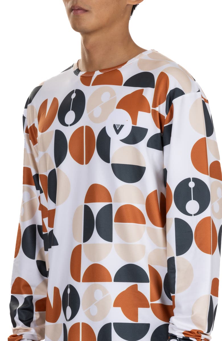 VAST Aqua Terra Vast Copy Camo Long Sleeve Performance Graphic T-Shirt, Alternate, color, 