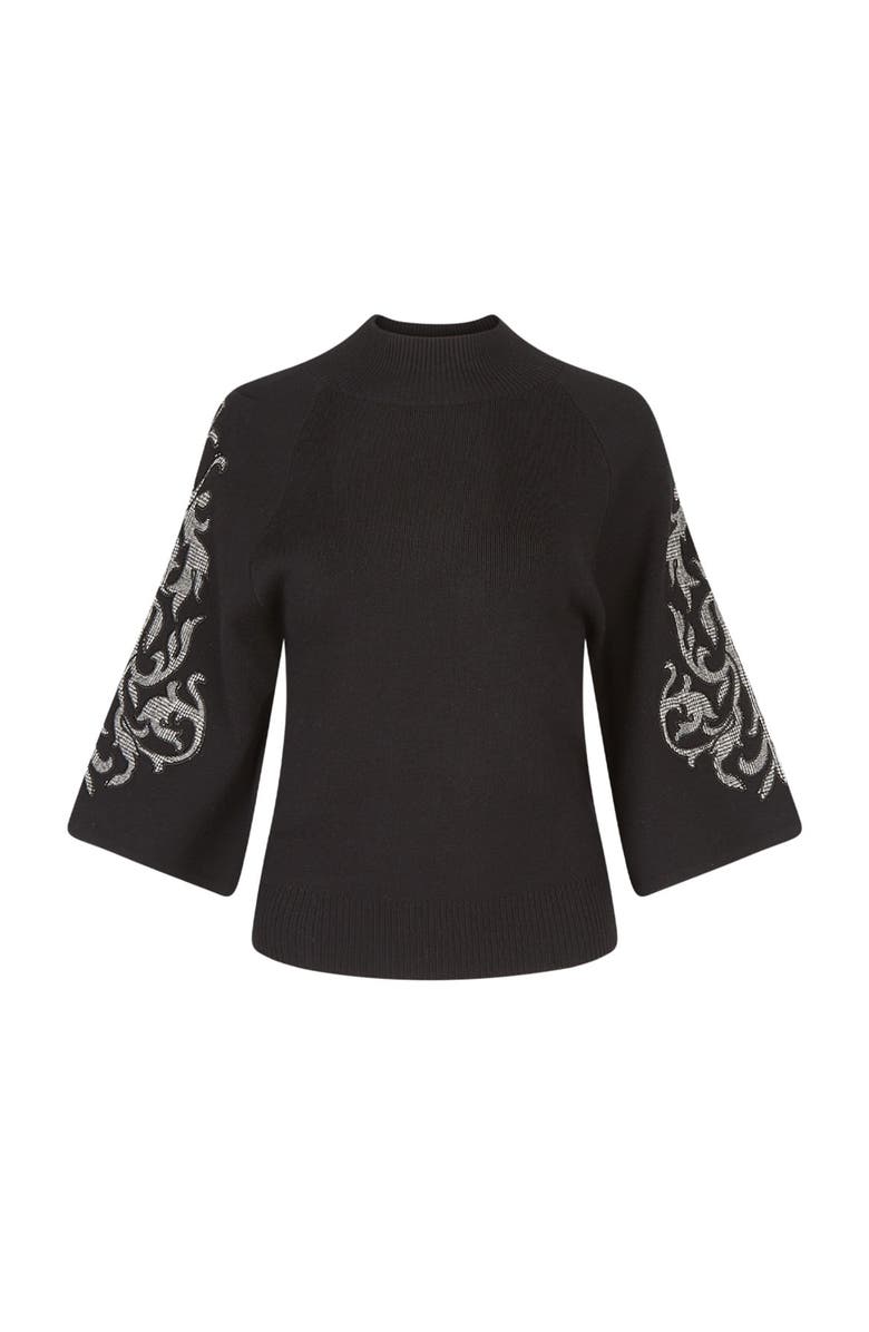 Anne Fontaine Geri Top, Main, color, Black