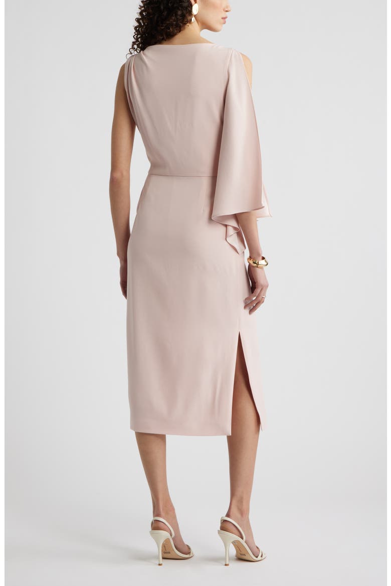Single Split Sleeve Midi Dress, Alternate, color, PINK SMOKE