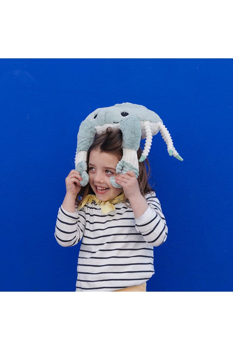Crab Mom & Her Baby - Secret Keeper Plush Toy, Eco-Friendly, Soft & Washable, Alternate, color, Mint