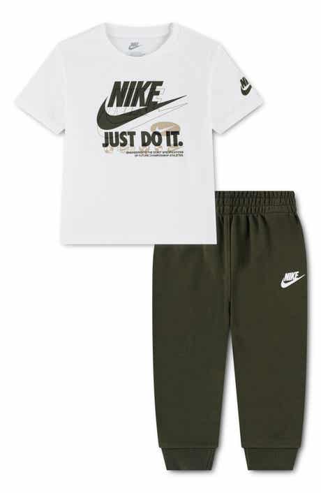 Kids' Sportswear Graphic T-Shirt & Fleece Joggers Set
