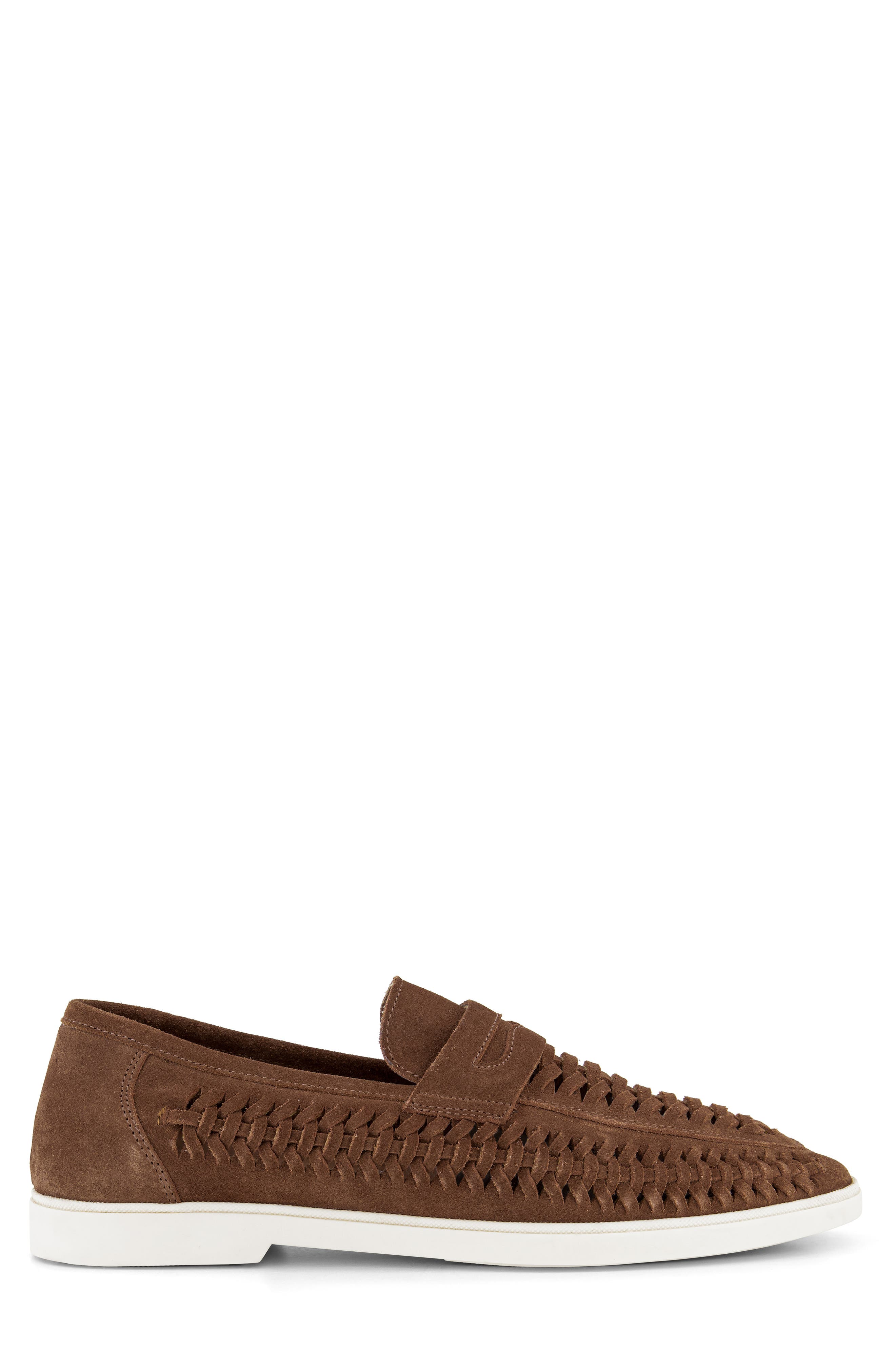 Achille Penny Loafer, Alternate, color, COGNAC