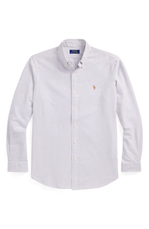 Polo Ralph Lauren Stripe Classic Fit Oxford Button-down Shirt