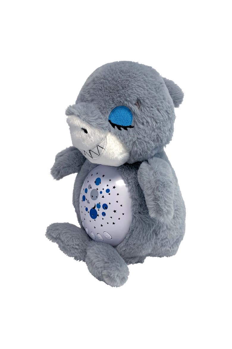 Sweet Dreams Shark Lights and Sounds Animal Plush, Alternate, color, Multicolored