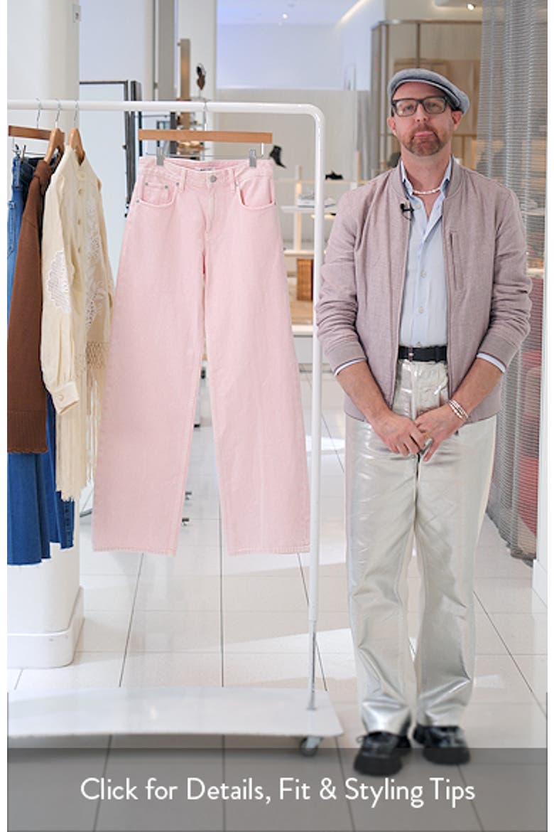 Wide Leg Organic Cotton Jeans video