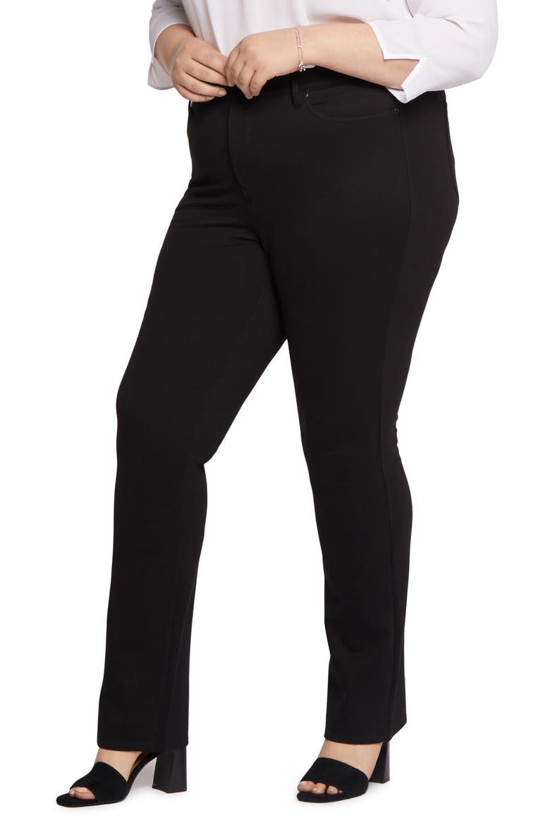 Marilyn Straight Leg Pants, Alternate, color, BLACK