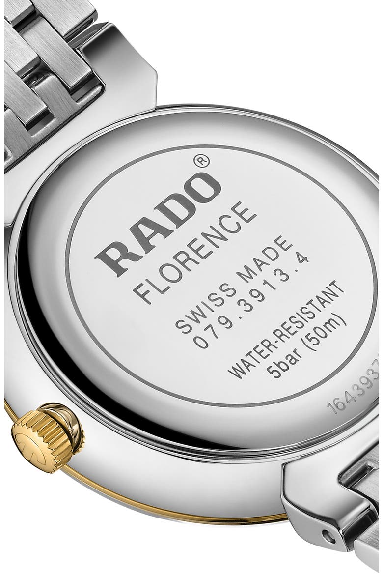Florence Diamond Bracelet Watch, 30mm, Alternate, color, BLACK