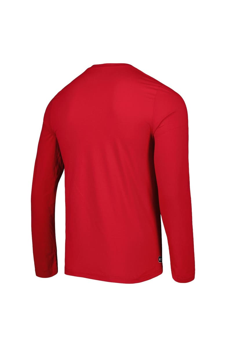 New Era Men's New Era Cardinal Arizona Cardinals Combine Authentic Home Stadium Long Sleeve T-Shirt, Alternate, color, Cardinal