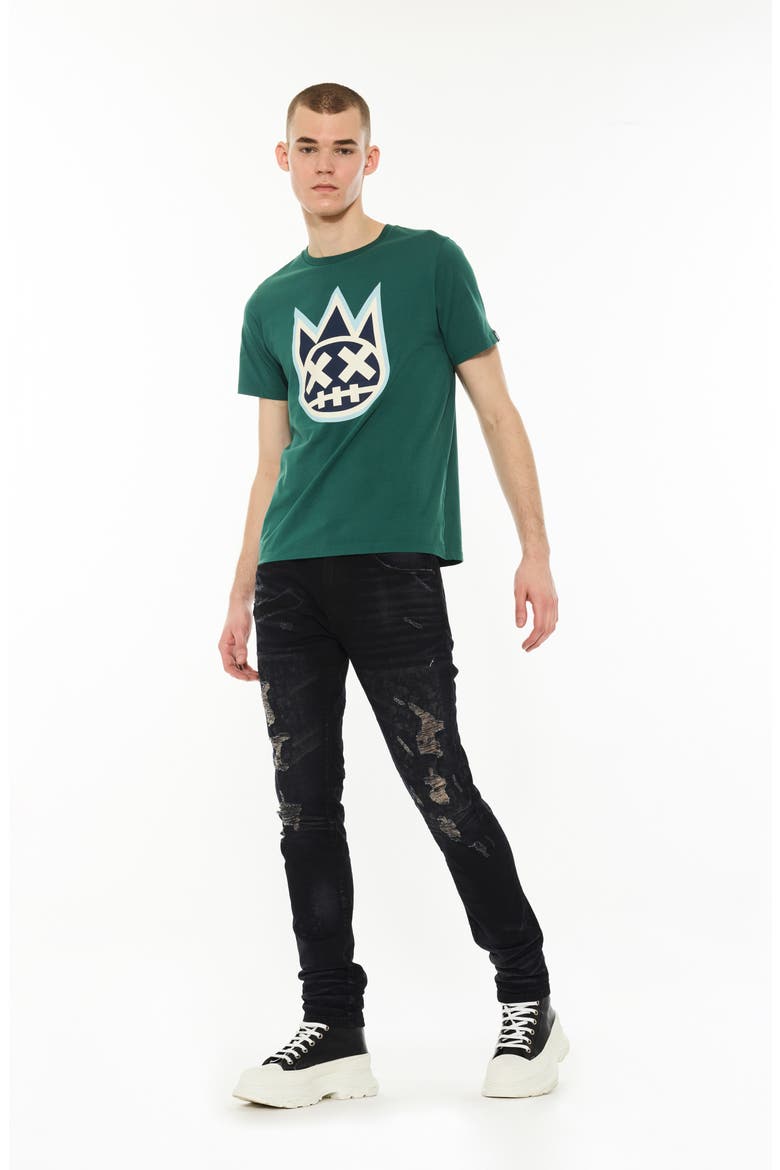 Rocker Slim Fit Straight Leg Jeans, Alternate, color, SAPPHIRE