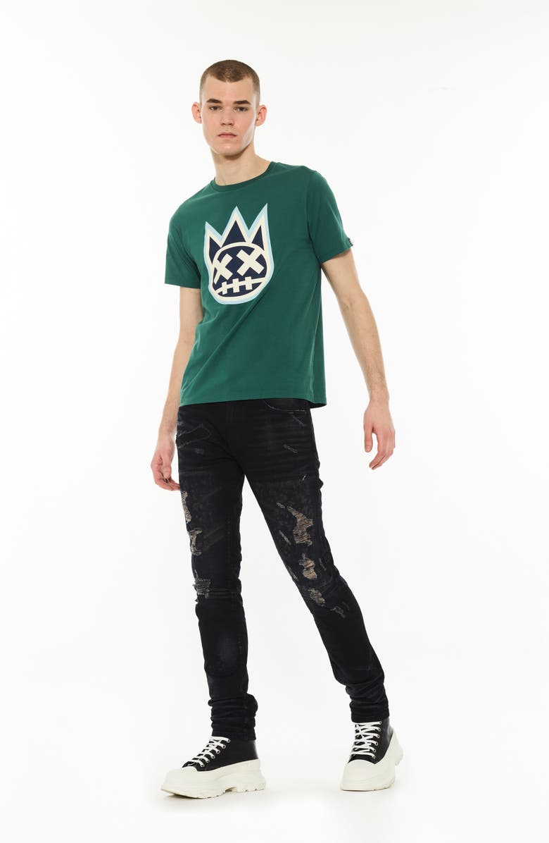 Cult of Individuality Rocker Slim Fit Straight Leg Jeans, Alternate, color,