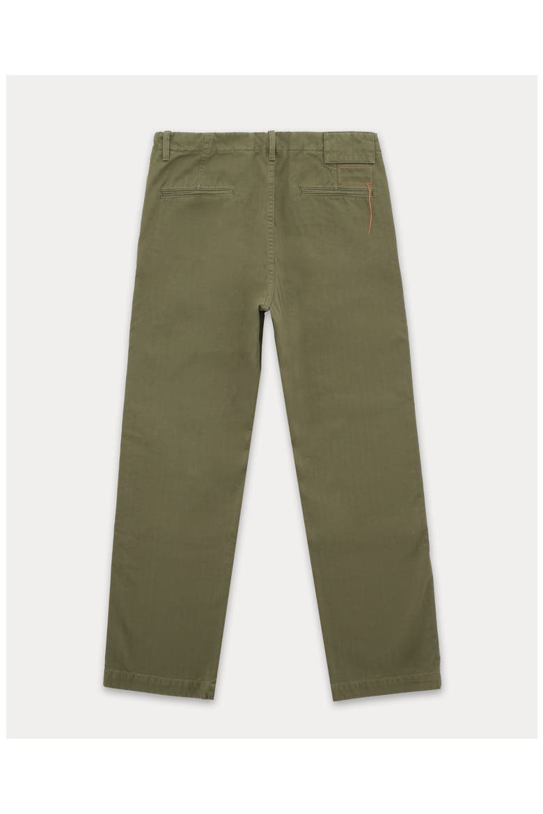 Hector Herringbone Cotton Trousers, Alternate, color, Sage Green