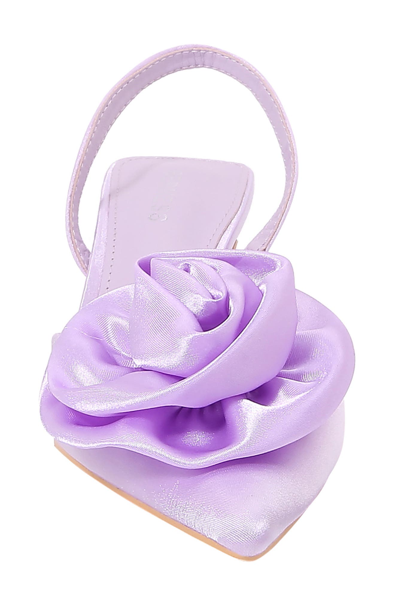 BERNESS Camellia Flower Slingback Pump, Alternate, color, Purple