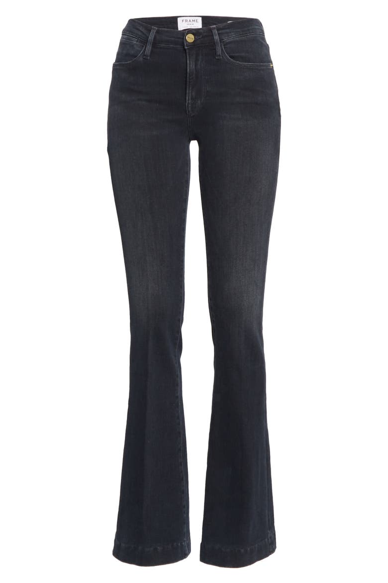 Le High Waist Flare Jeans, Alternate, color, WAYFARER