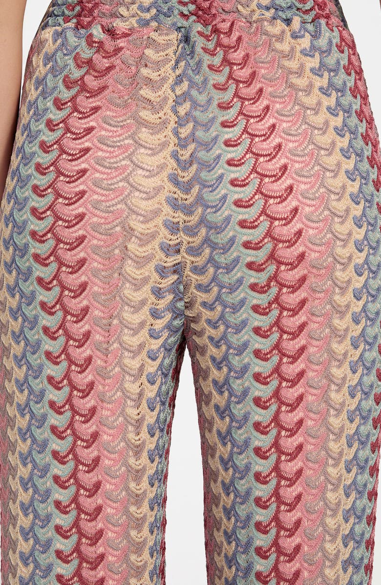 GUESS Fearne Knit Wide Leg Pants, Alternate, color, River Gravel Multi