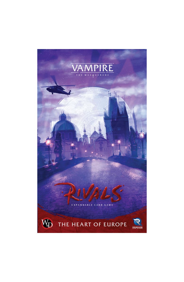 Renegade Games Vampire The Masquerade Rivals Expandable Card Game The Heart of Europe, Alternate, color, 