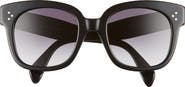 CELINE 54mm Square Sunglasses