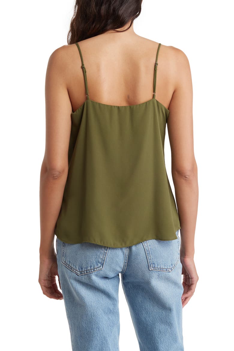Lace Cami, Alternate, color, OLIVE MOSS