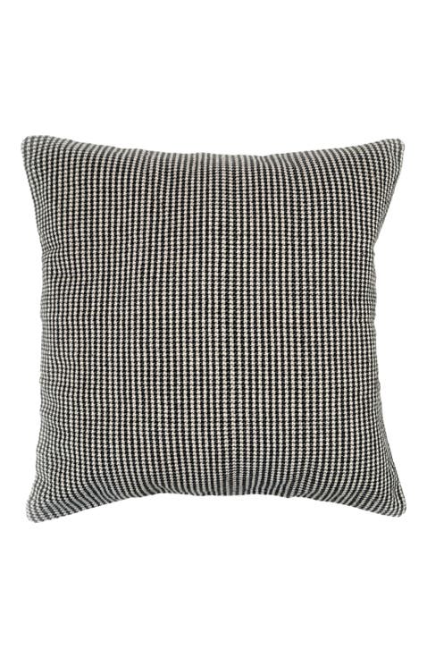 Houndstooth Woven Pillow - Cover