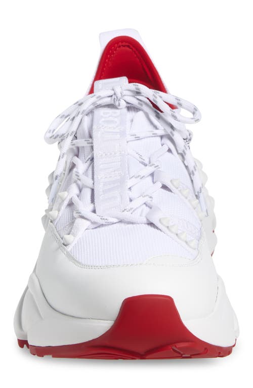 Christian Louboutin Trailnrun Sneakers In Wh01-white