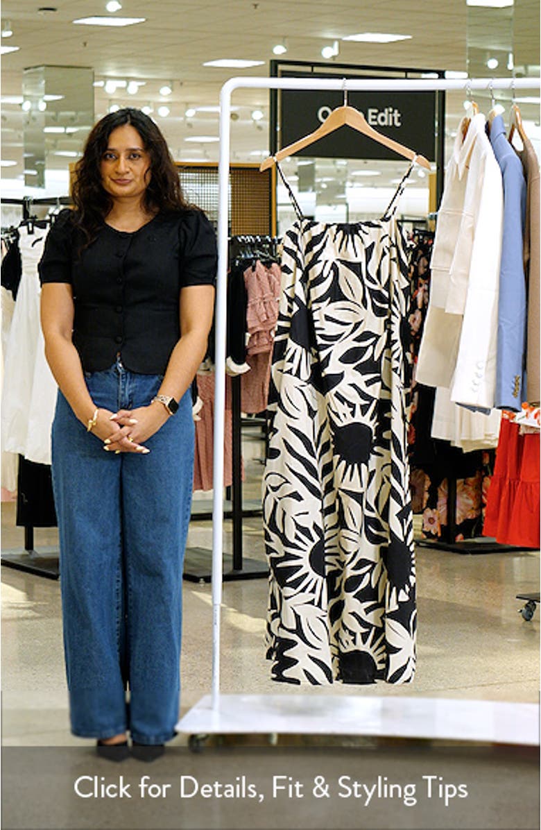 Kaua Coastal Poplin Maxi Dress, sales video thumbnail