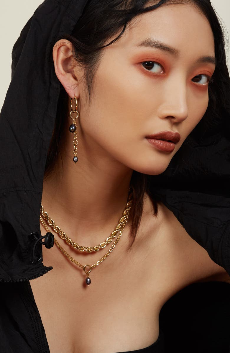 Lady Grey XL Rope Chain Necklace, Alternate, color, Gold