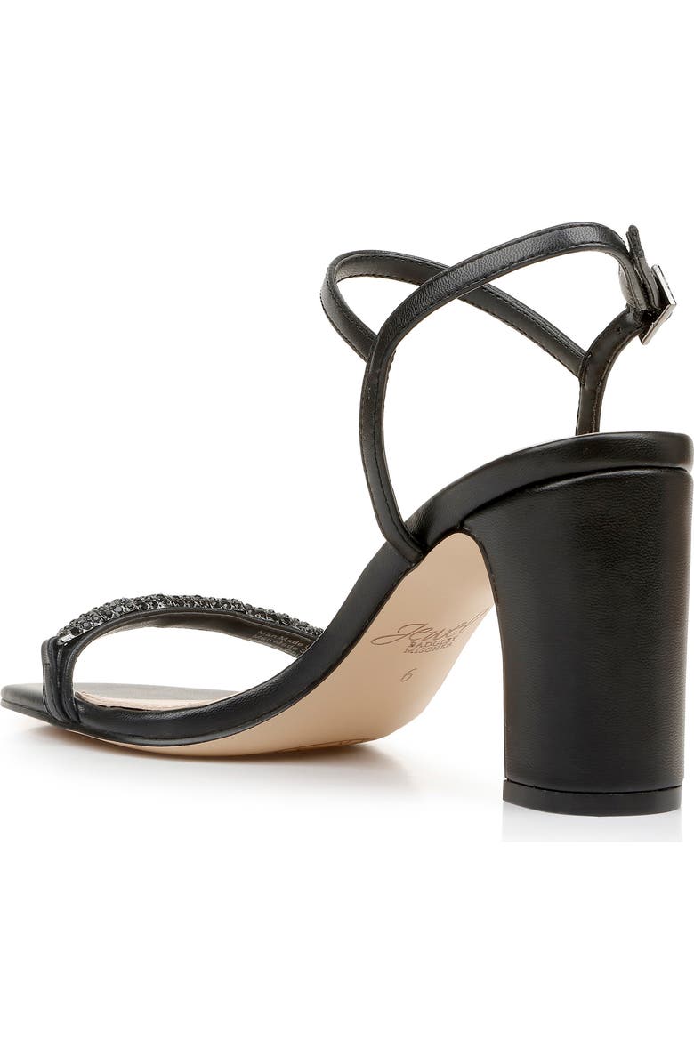 Jewel Badgley Mischka Charlee Block Heel Sandal, Alternate, color,