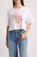 Friday Feelin’ Martina Graphic Cropped T-Shirt
