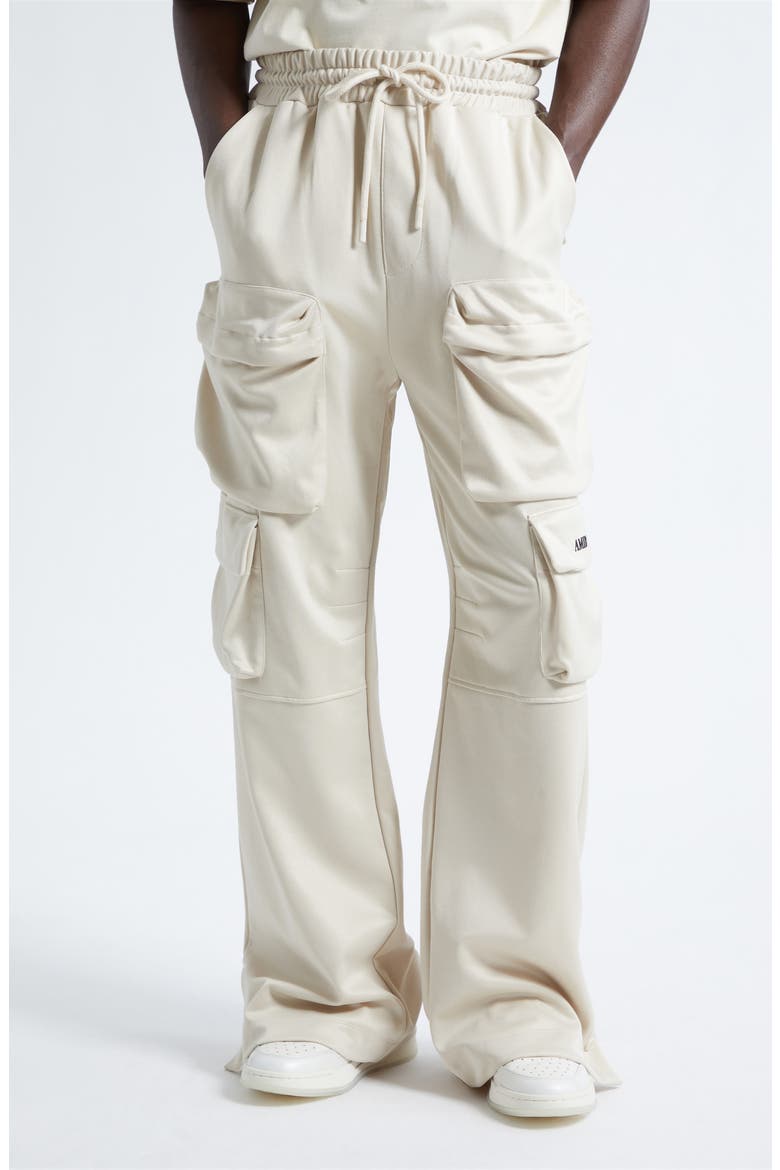 Drawstring Cargo Pants, Main, color, ALABASTER
